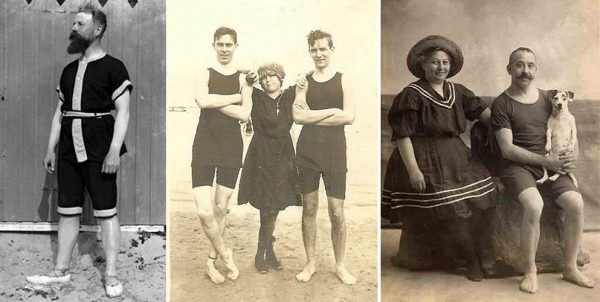 Belle Epoque : Maillots de bains / Bath costumes | Temps d'élégance